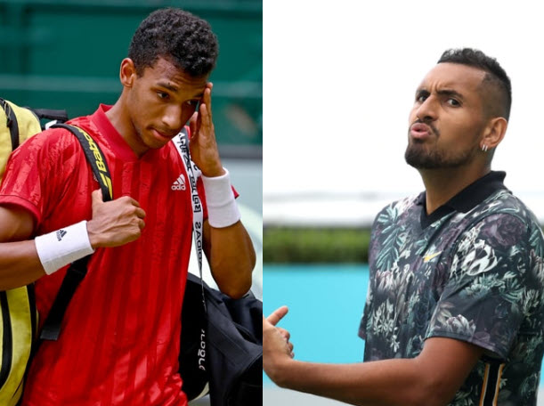 Auger Aliassime Kyrgios Auger Aliassime Kyrgios