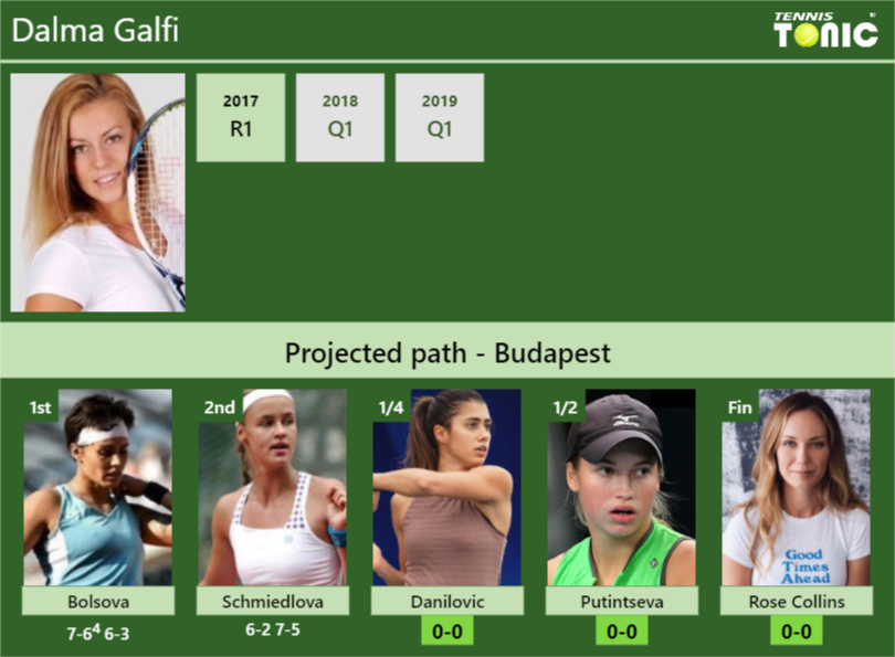 Dalma Galfi Stats info