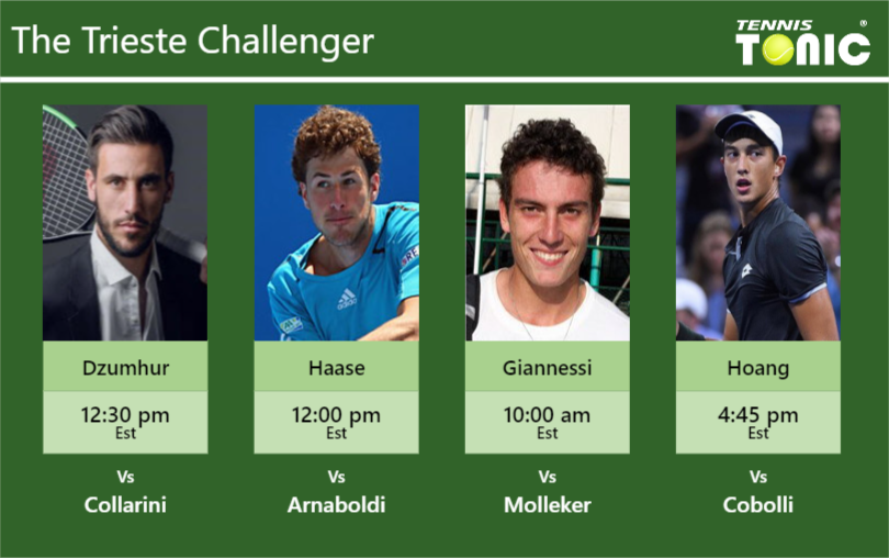 Damir Dzumhur-Robin Haase-Alessandro Giannessi-Antoine Hoang Stats info