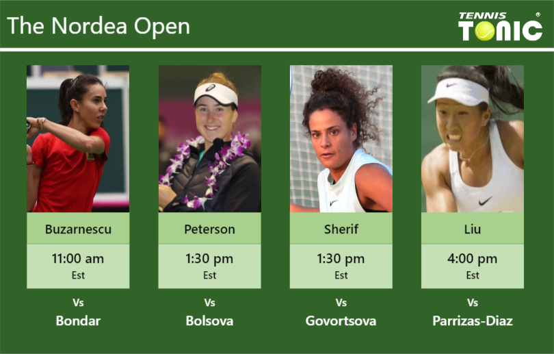 Mihaela Buzarnescu-Rebecca Peterson-Mayar Sherif-Claire Liu Stats info