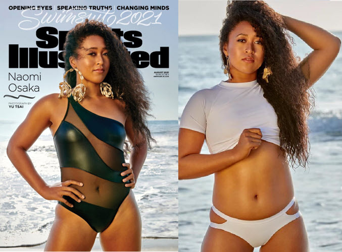 First Haitian and Japanese woman on the cover of SI swimsuit