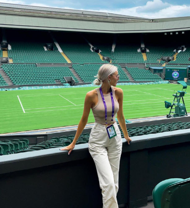 Taylor Fritz to have his stunning girlfriend Morgan Riddle in Wimbledon - Tennis Tonic - News, Predictions, H2H, Live Scores, stats