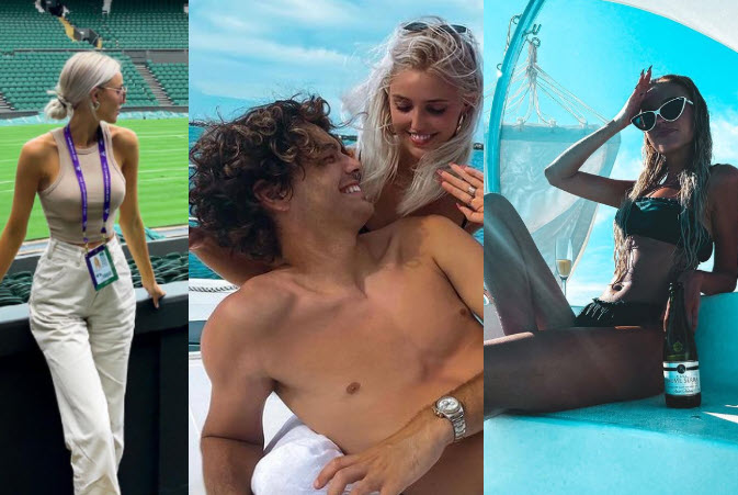 Taylor Fritz lucky to have his stunning girlfriend Morgan Riddle in