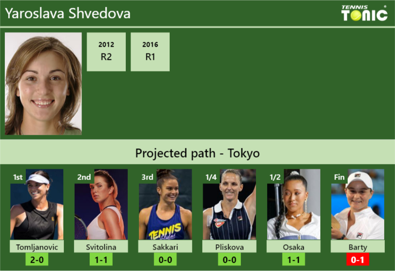Yaroslava Shvedova Stats info