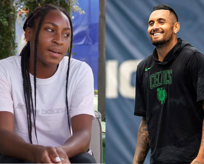 Coco Gauff And Nick Kyrgios Coco Gauff And Nick Kyrgios