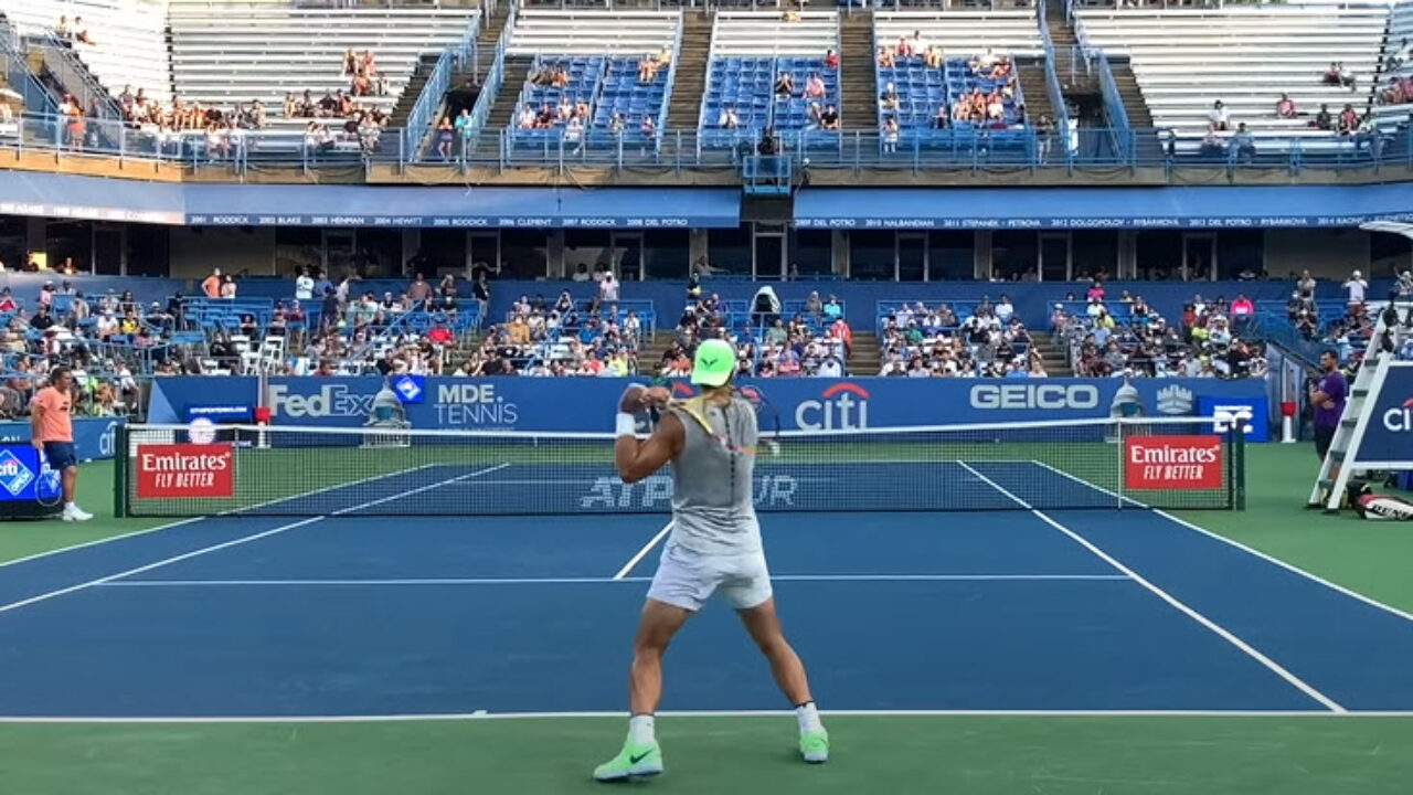 Nadal and Dimitrov practice together in Washington at the Citi Open - Tennis Tonic