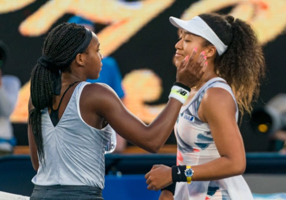 Naomi Osaka And Coco Gauff Naomi Osaka And Coco Gauff
