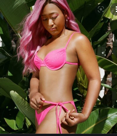 Naomi Osaka hot pictures in a bikini at the beach 