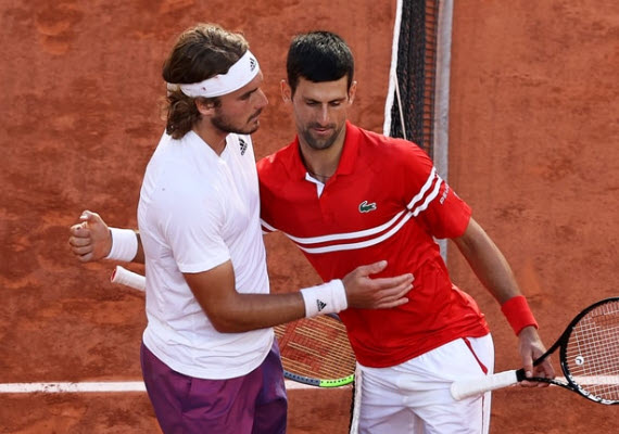 Stefanos Tsitsipas Novak Djokovic Stefanos Tsitsipas Novak Djokovic