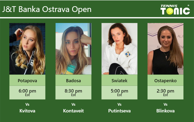 Anastasia Potapova Paula Badosa Gibert Iga Swiatek Jelena Ostapenko Stats Info Nletjxeiqo Anastasia Potapova-Paula Badosa Gibert-Iga Swiatek-Jelena Ostapenko Stats info