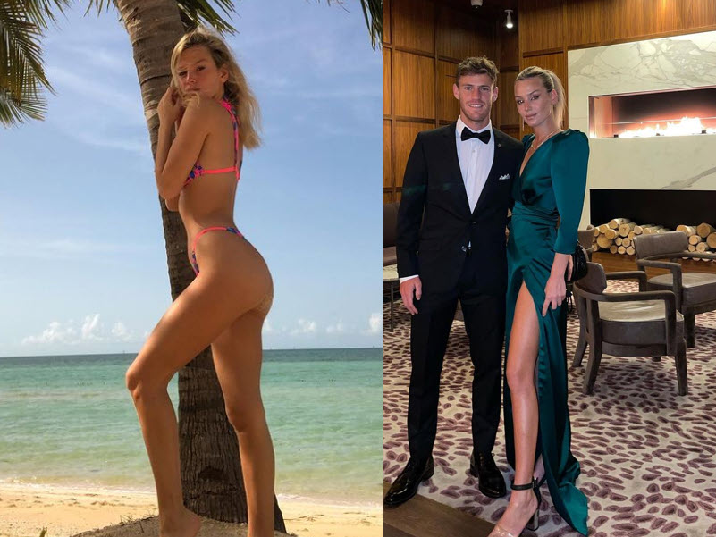 Diego Schwartzman And His Girlfriend Eugenia De Martino