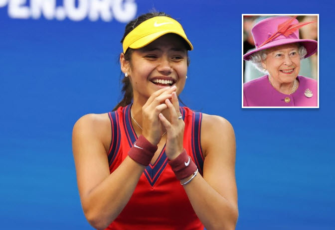 Emma Raducanu And The Queen