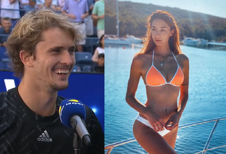 Sascha Zverev And Ex Girlfriend Brenda Patea