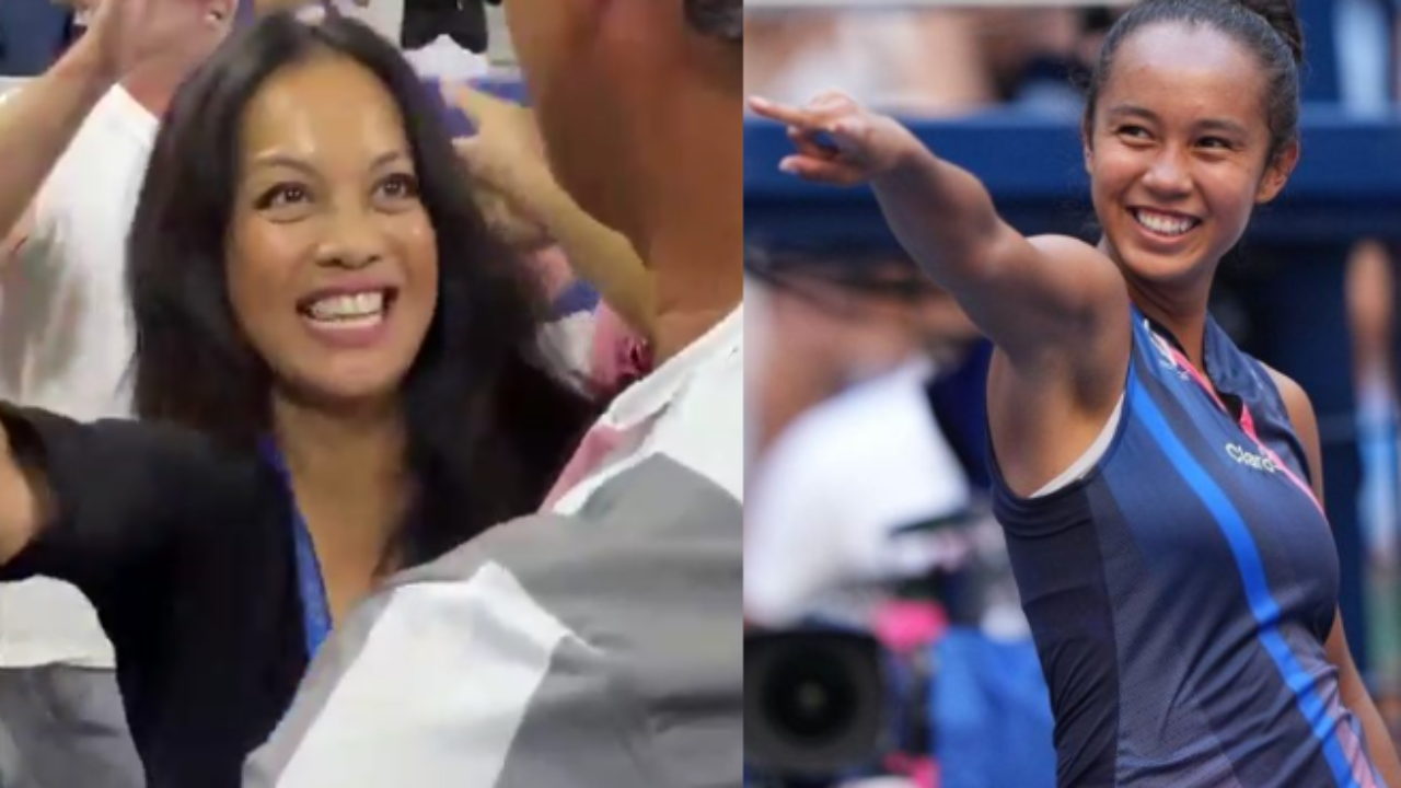 Leylah Fernandez' Filipino mother Irene on fire at the US Open. VIDEO -  Tennis Tonic - News, Predictions, H2H, Live Scores, stats