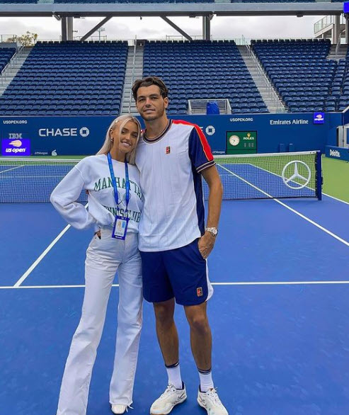 Taylor Fritz And Grilfriend