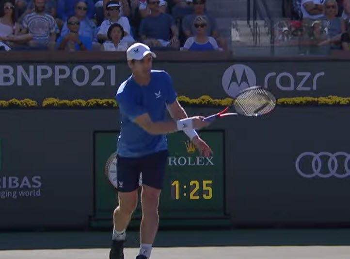 Andy Murray Underarm Serve Andy Murray Underarm Serve