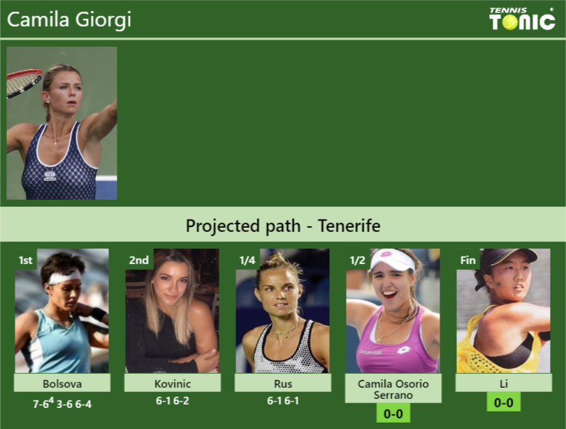 Camila Giorgi Stats info