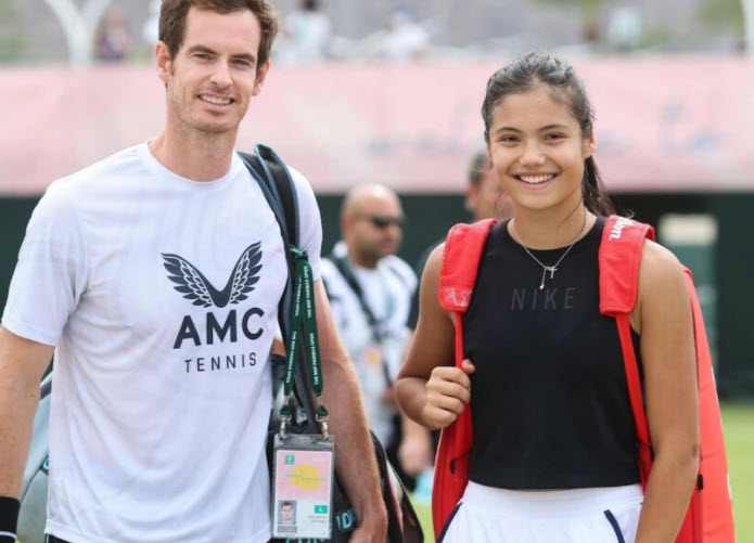 Andy Murray And Emma Raducanu