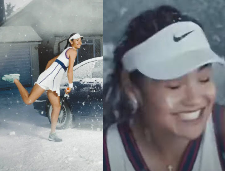 Emma Raducanu And The Snow