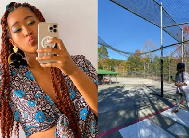 Naomi Osaka Plays Baseball Naomi Osaka Plays Baseball