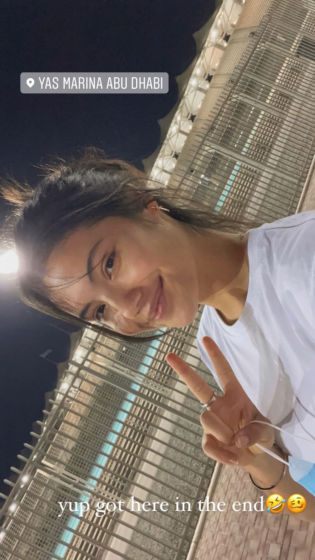 Emma Raducanu in Adu Dhabi