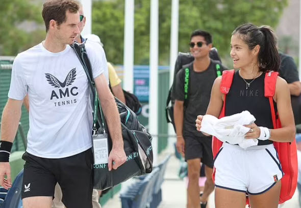 Andy Murray And Emma Raducanu Andy Murray And Emma Raducanu