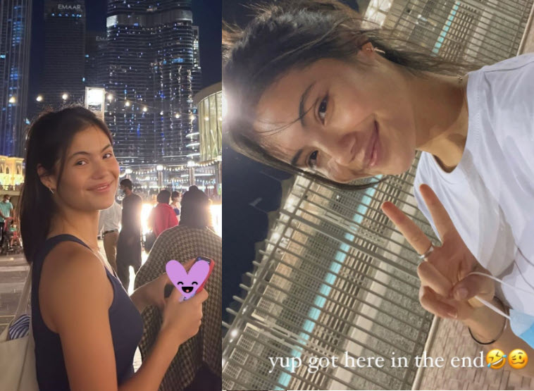 Emma Raducanu Abu Dhabi Emma Raducanu Abu Dhabi