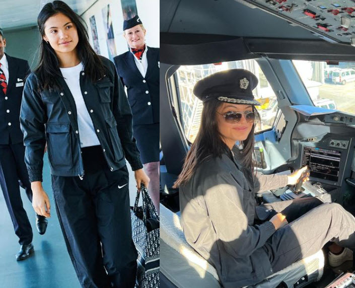 Emma Raducanu British Aurways Emma Raducanu British Aurways