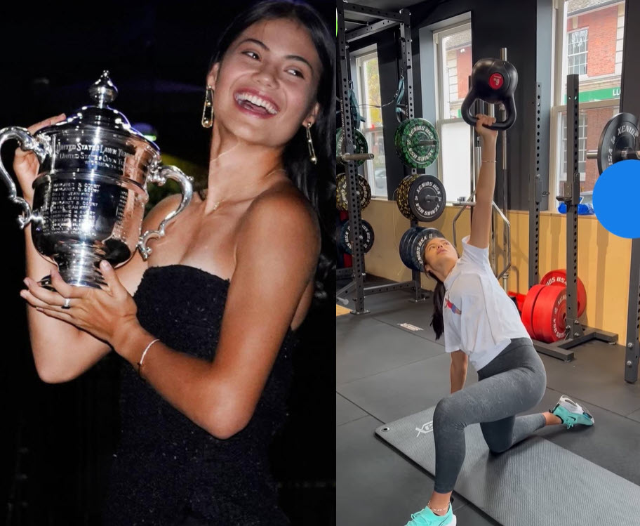 Emma Raducanu Training Emma Raducanu Training