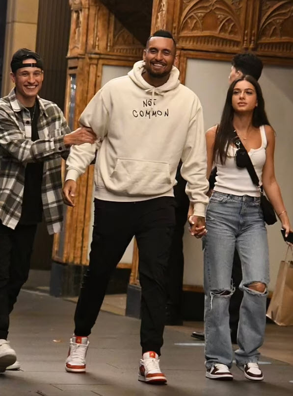 Nick Kyrgios With New Girlfriend