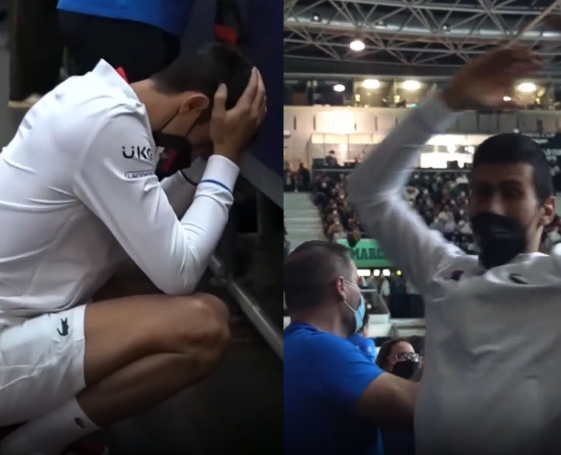 VIDEO. Djokovic shows off his passion for Team Serbia - Tennis Tonic ...