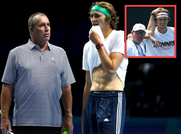 Sascha Zverev And His Coaches
