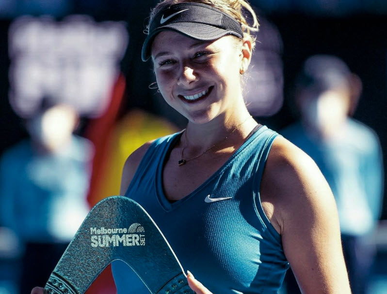 Amanda Anisimova Wins Melbourne