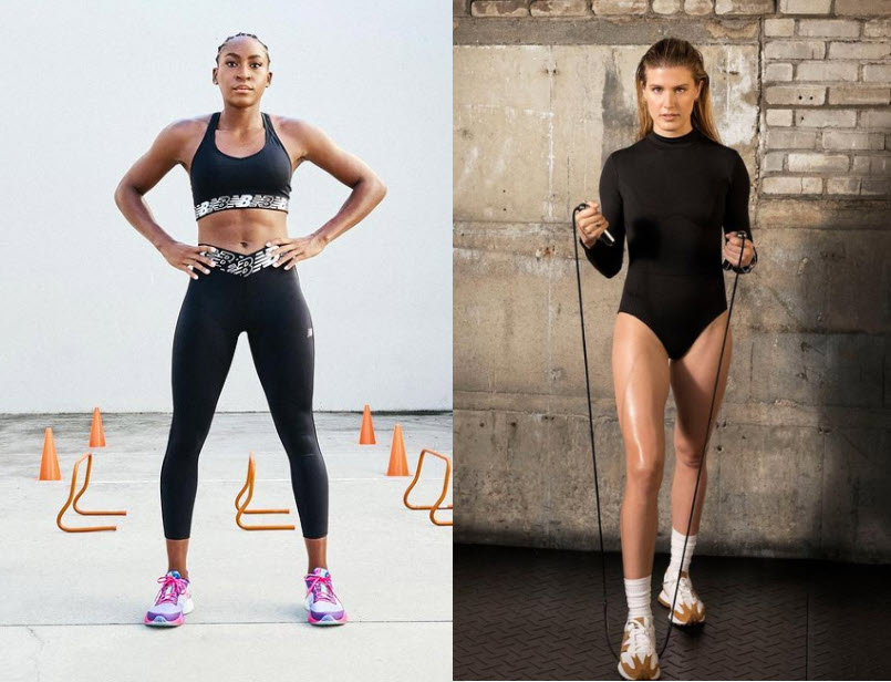 PICTURES. Coco Gauff, Bouchard feature in new New Balance ads Tennis