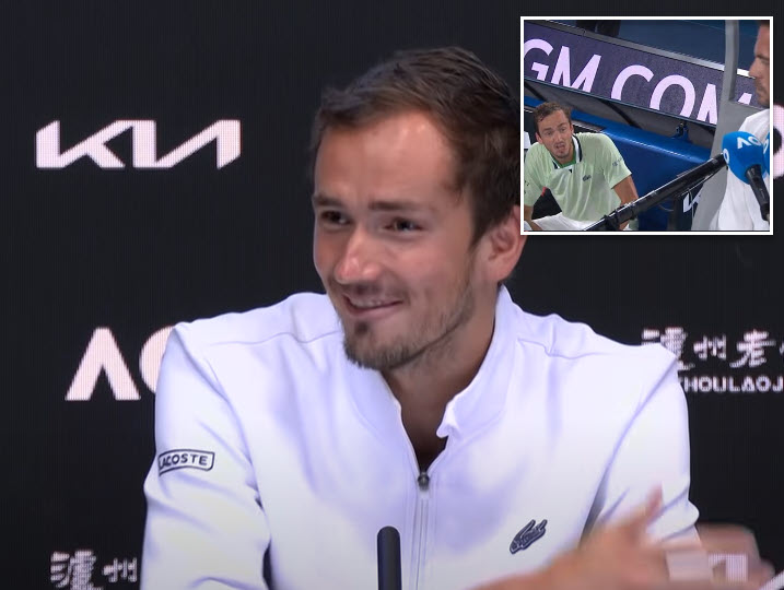 Daniil Medvedev Regrets Insulting Umpire Daniil Medvedev Regrets Insulting Umpire