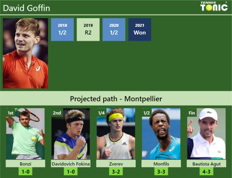 David Goffin Stats info