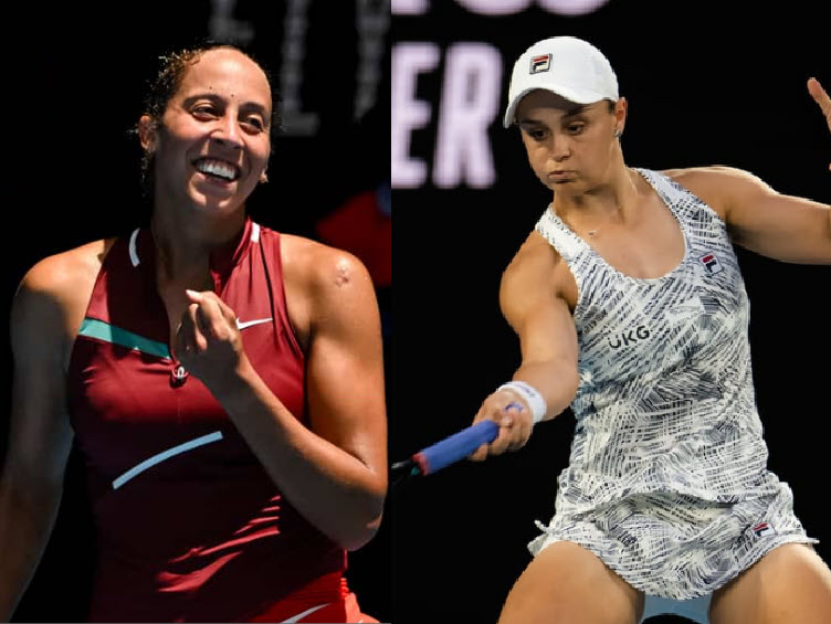 Madison Keys And Ashleigh Barty Madison Keys And Ashleigh Barty
