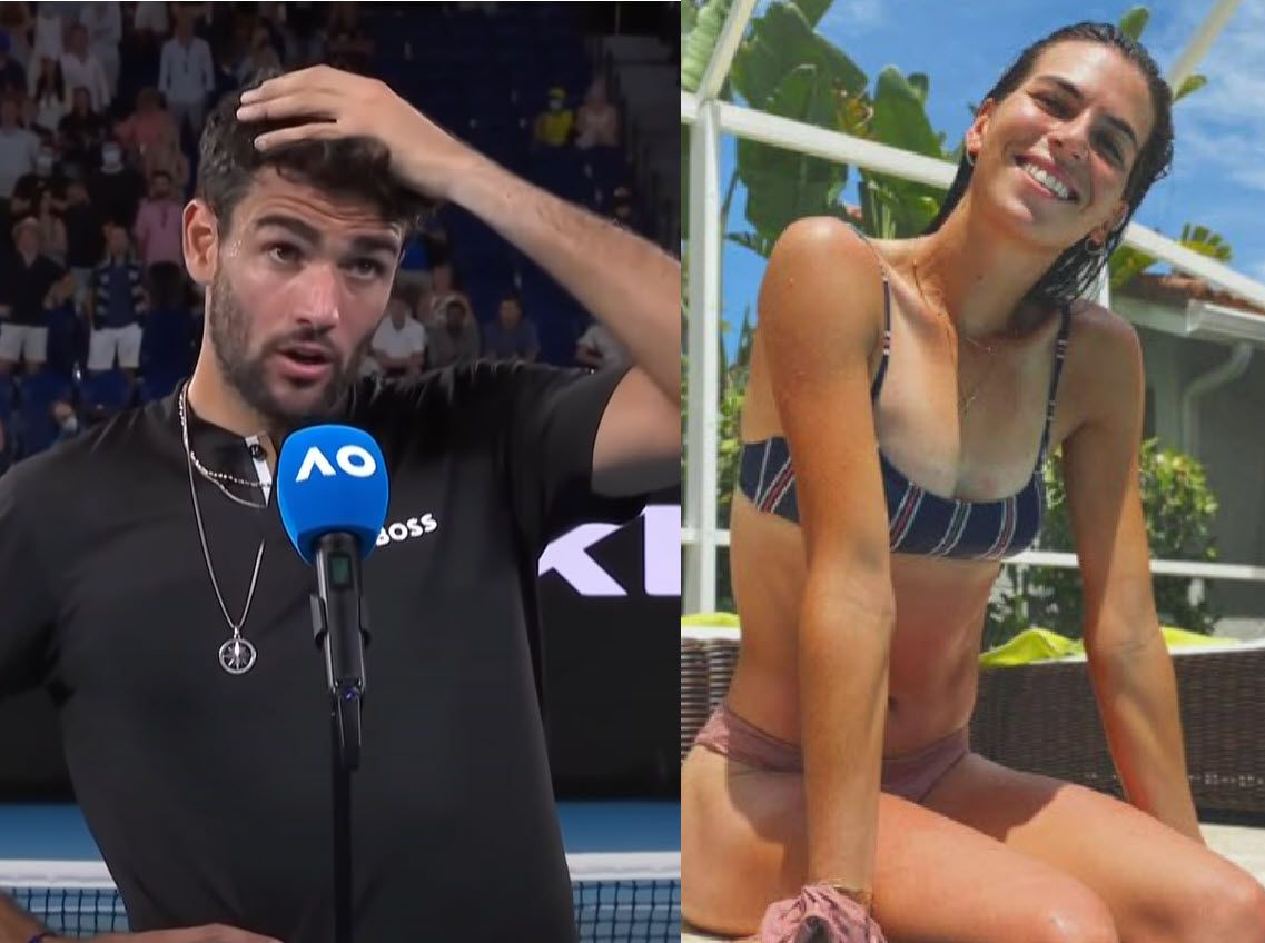 Matteo Berrettini Ajla Tomljanovic Matteo Berrettini Ajla Tomljanovic