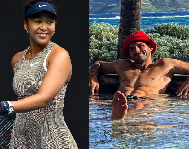 Naomi Osaka And Girgor Dimitrov Naomi Osaka And Girgor Dimitrov