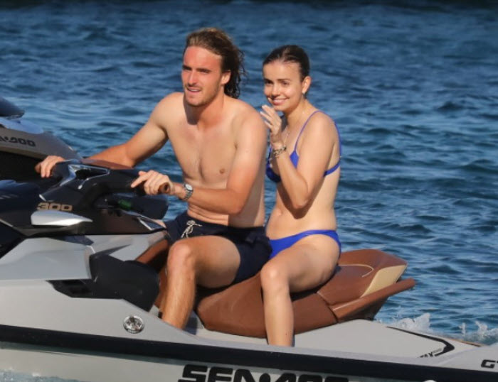 Tsitsipas And Girlfriend