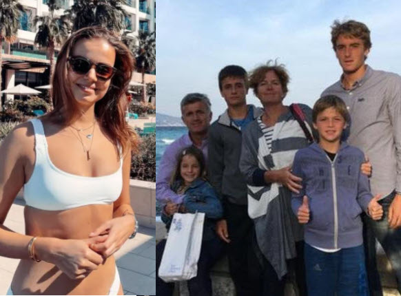 Tsitsipas Family And Girlfriend Tsitsipas Family And Girlfriend