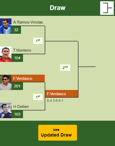 Fernando Verdasco Draw info
