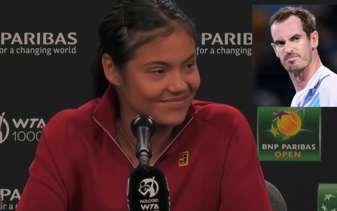 Emma Raducanu On Andy Murray