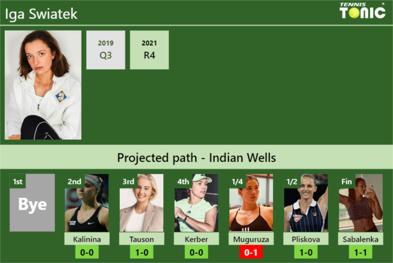 Iga Swiatek Stats info