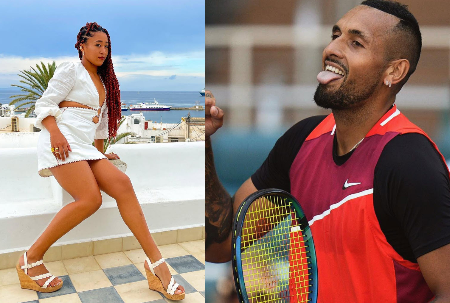 Naomi Osaka And Nick Kyrgios Naomi Osaka And Nick Kyrgios