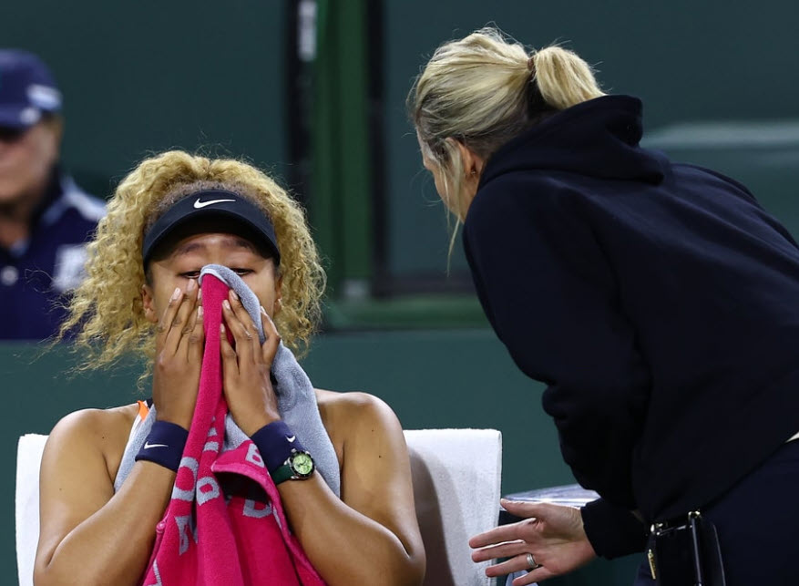 Naomi Osaka In Therapy