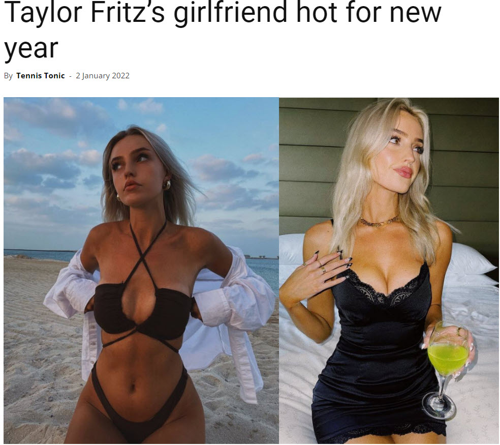 Taylor Fritz Girlfriend
