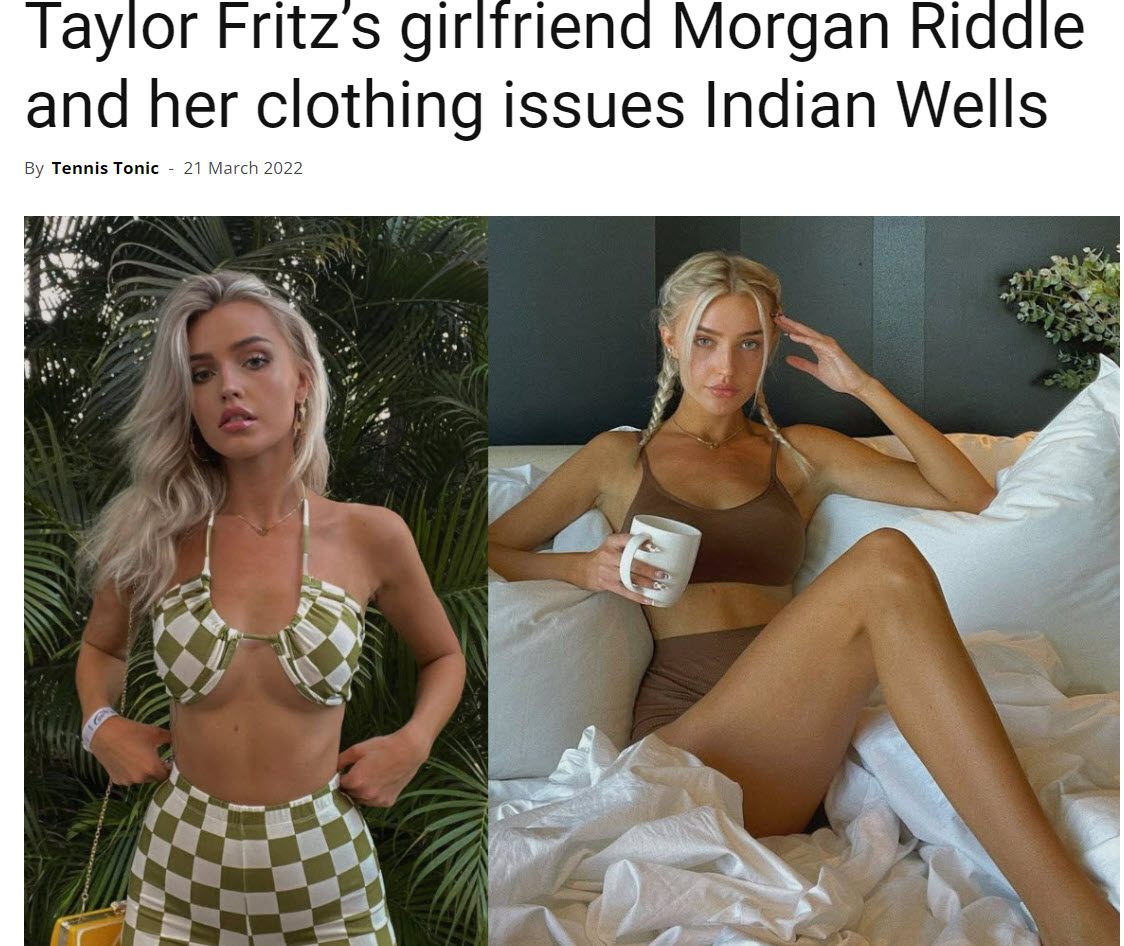 Taylor Fritz Girlfriend Issue