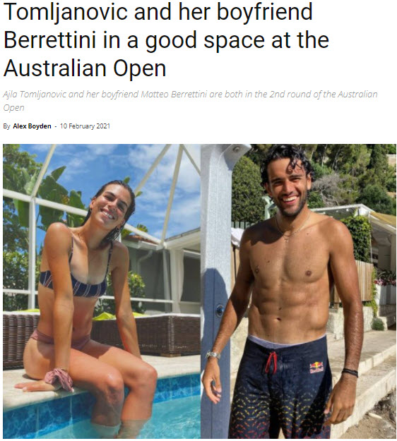 Tomljanovic And Berrettini