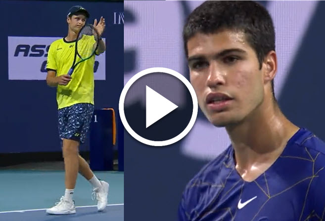 Alcaraz Sportsmanship In Miami